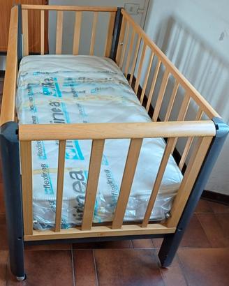 Lettino bambini foppapedretti con materasso seminu