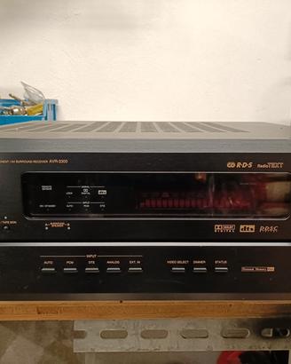 denon avr3300 con casse acustiche infinity