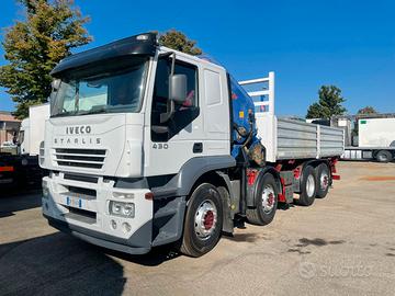 Iveco Stralis 430 motrice 4 assi 8x2 trilaterale