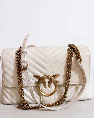 Borsa media a tracolla Love Bag One Chevron