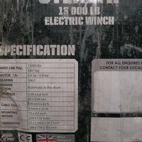 verricello elettrico 4x4