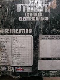 verricello elettrico 4x4