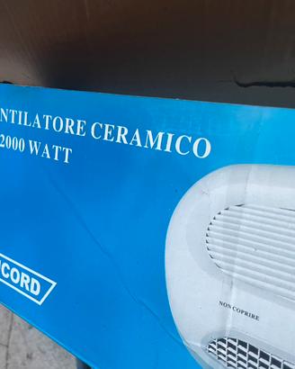 Termoventilatore ceramico a parete Concord 2000W
