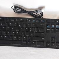 Taastiera Dell kb216 come nuova +lampada in regal0