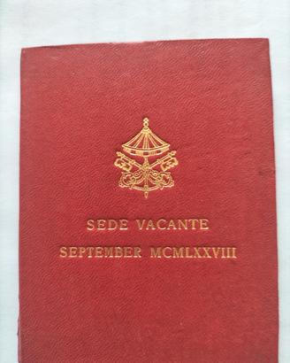Vaticano Sede Vacante 1978 argento 