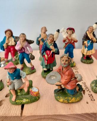 statuine presepe vintage 