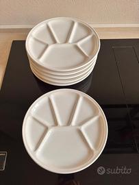 PIATTI BIANCHI PER FONDUTA
