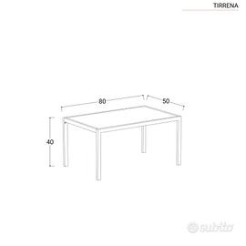 Set di 2 poltrone e tavolo, arredamento giardino