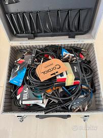 Lotto 22 cavi diverse tipologie (Jack XLR etc)