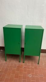 2 Mobiletti IKEA metallo  verdi