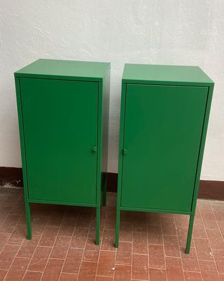 2 Mobiletti IKEA metallo  verdi
