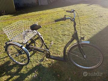 bicicletta tre ruote