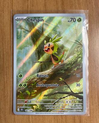 Pokémon Chespin 087 Near Mint Italiano CRI 087/086