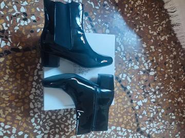 Stivaletto donna ecopelle vernice