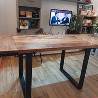 Tavolo stile industriale 