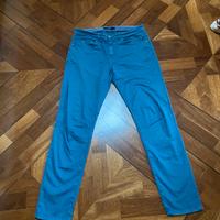 pantalone uomo colore celeste scuro