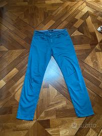 pantalone uomo colore celeste scuro