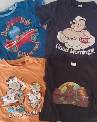 Pacco 18 maglie maniche corte bimbo 24-36mesi (A8)