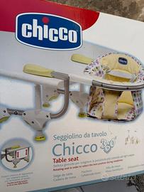 Seggiolino da tavolo bambini
