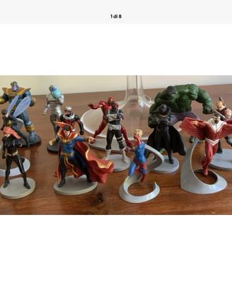 Lotto 16 DISNEY Marvel Action Figure avengers