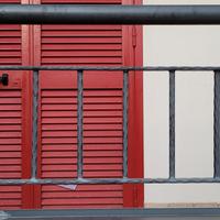 Ringhiera da balcone in ferro battuto pieno