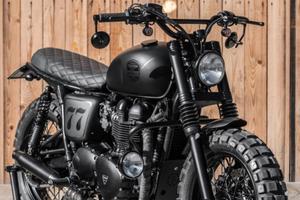 Triumph Bonneville t100 custom by MDC Naples