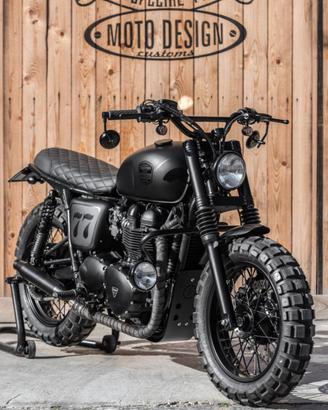 Triumph Bonneville t100 custom by MDC Naples