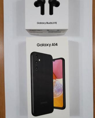 Samsung Galaxy A14 + cuffiette Galaxy buds3 FE
