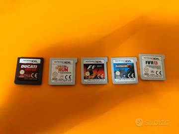 5 giochi per Nintendo 3ds e ds