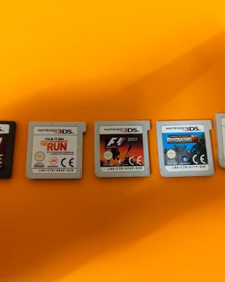 5 giochi per Nintendo 3ds e ds