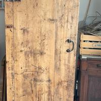 Armadio/baule antico in legno massello