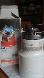 Fornello gas portatile bpt bianco PIEZOELETTRICO