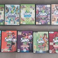 Serie completa gioco the sims 2 e 3 pc