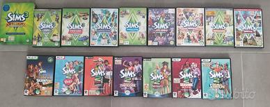 Serie completa gioco the sims 2 e 3 pc