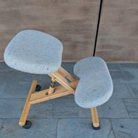 Sedia Ergonomica Posturale in Legno - Inginocchiat