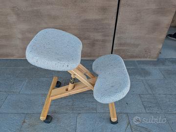 Sedia Ergonomica Posturale in Legno - Inginocchiat