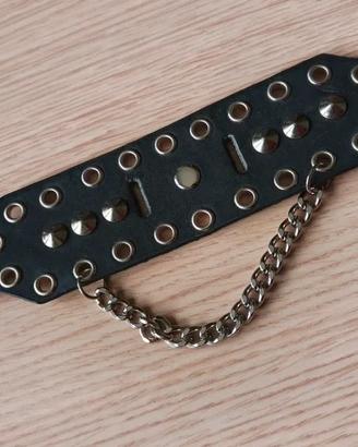 Bracciale stile gotico / rock / steampunk.