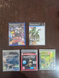 Giochi vari PS2 e PS3