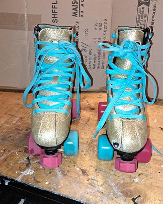 Pattini rooke bump roller disco gold
