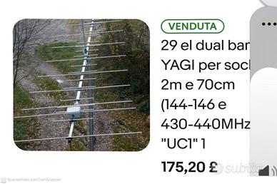 Antenna Radiamatore 144/430