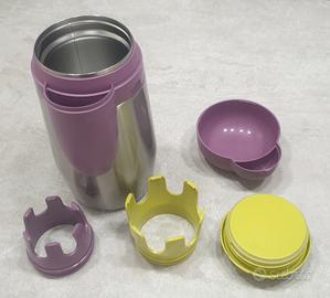 Chicco portabiberon e pappa termico, acciaio inox