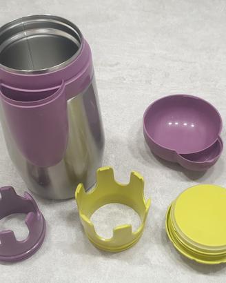 Chicco portabiberon e pappa termico, acciaio inox
