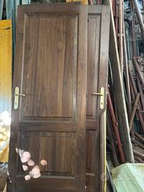 Porte per interno in noce massiccio 5x