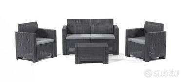 Set poltrone da giardino