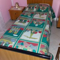 2 letti singoli (+rete +materasso) e armadio