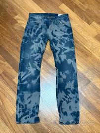 tie dye jeans G-star raw