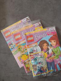 3 Riviste “LEGO Friends” (NUOVE)
