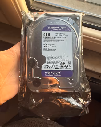 WD43PURPZ HARD DISK 4TB STORAGE HDD 3.5’