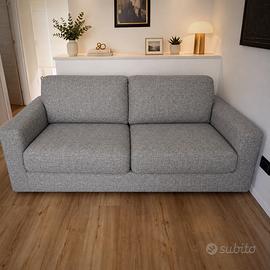 Divano Letto BARETE (PoltroneSofà) col.Grigio