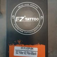 Penna per tatuaggi Ez Filter V2 + valigetta
